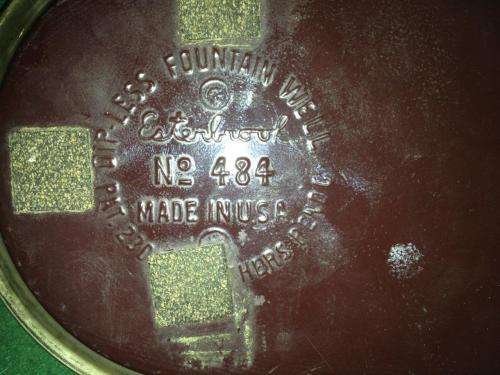 Esterbrook  Dipless Fountain Well No 484 Made In The U.S.A.