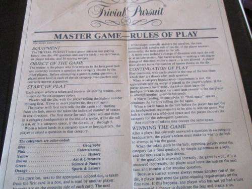 Trivial Pursuit - Genius III Arlenco