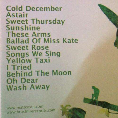 CD - Matt Costa - Songs We Sing