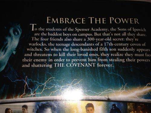 DVD - The Covenant -