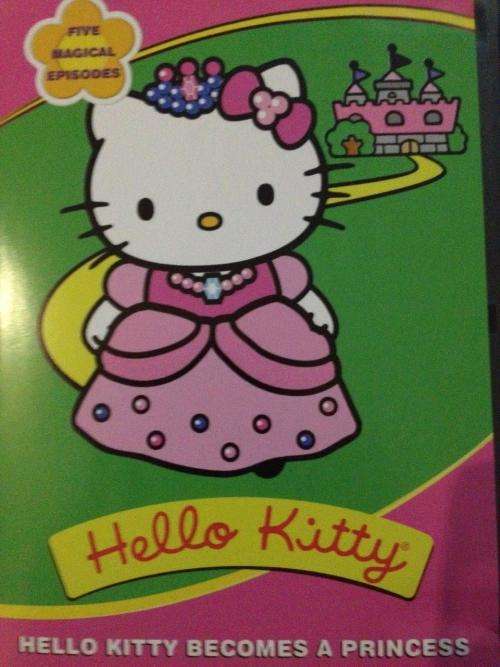DVD - Hello Kitty - Hello Kitty Becomes A Princess 5 Magical Episodes