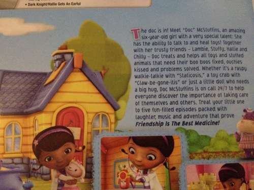 DVD - Doc McStuffins Friendship is the best Medicine