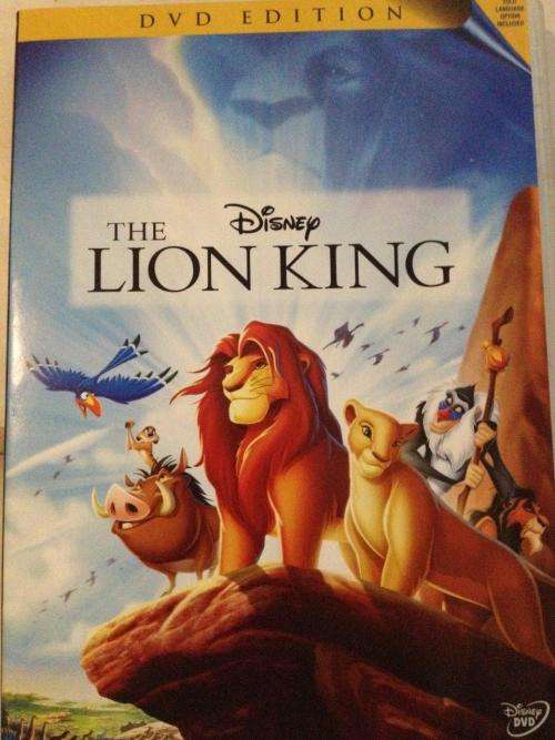 DVD - Disneys The Lion King