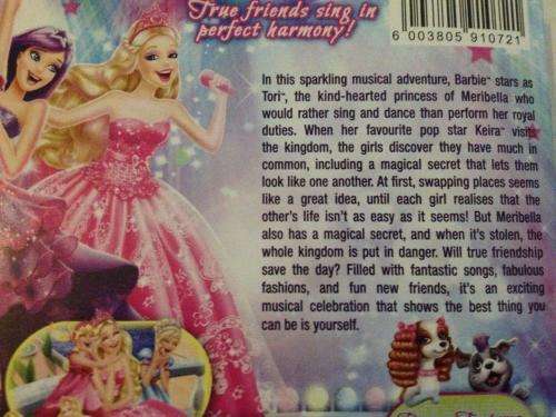 DVD - Barbie The Princess and The Popstar