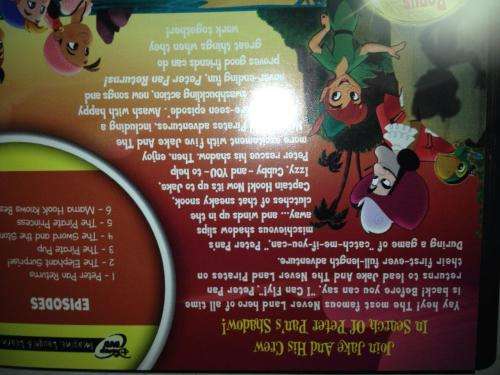 DVD - Jake Never Land Pirates Peter Pan Returns