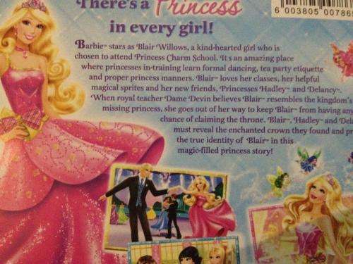 DVD - Barbie Princess Charm School