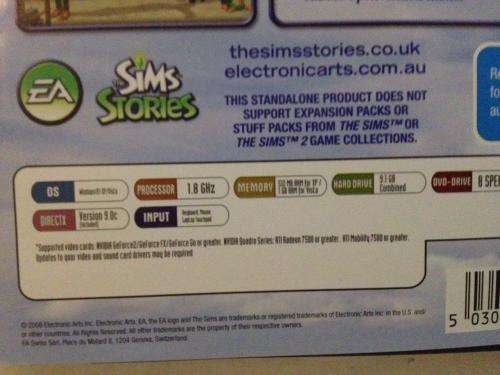 Pc -The Sims Stories Collection