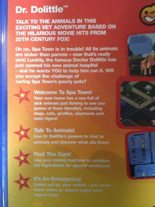 PS2 - DR. Dolittle