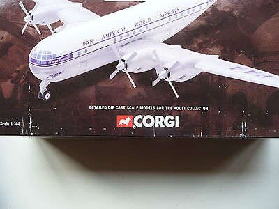 Corgi - Boeing Stratocruiser Pan AM Slassic Propliners - 1:144 Scale  The Aviation Archive