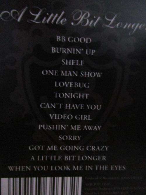 CD - Jonas Brothers - A Little bit long