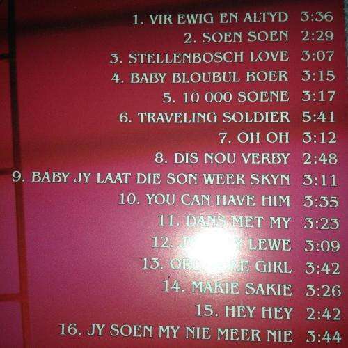 CD - Robin Lee - Vir Ewig en Altyd
