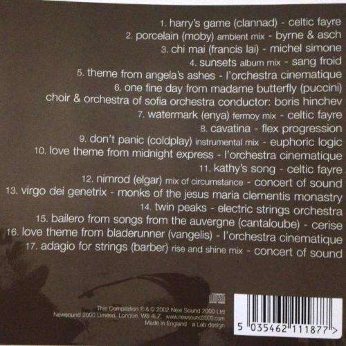 CD - Newsound 2000 - Chillout Classics Two