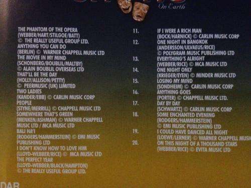 CD - The Greatest Shows On Earth (Disc Two)