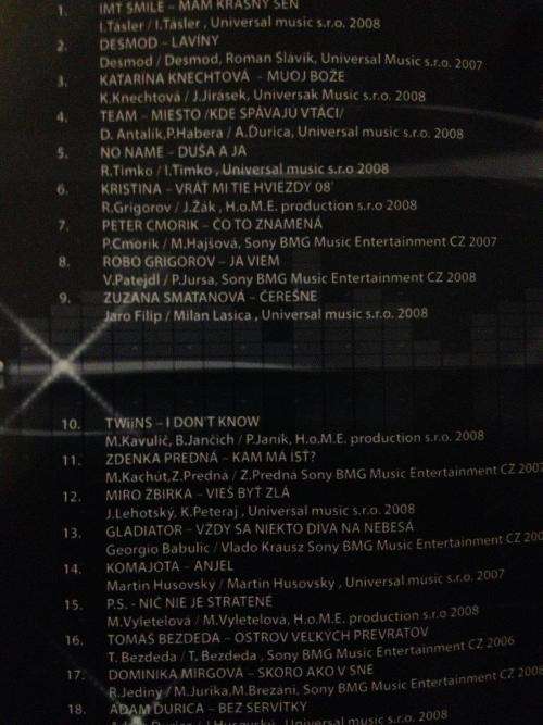 CD - Sky Hity 2008