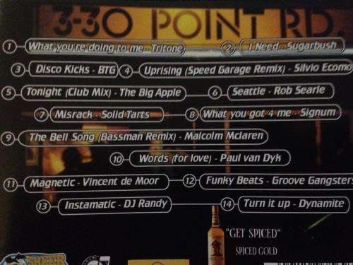 CD - Three Thirty 330 Version One Point Blank Clubbing