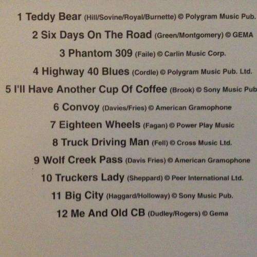 CD -  Truckers Favourites - Various Artists
