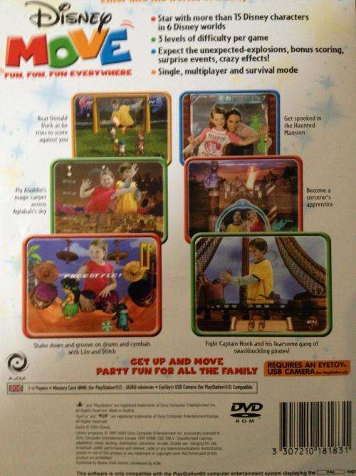PS2 - Disney Move