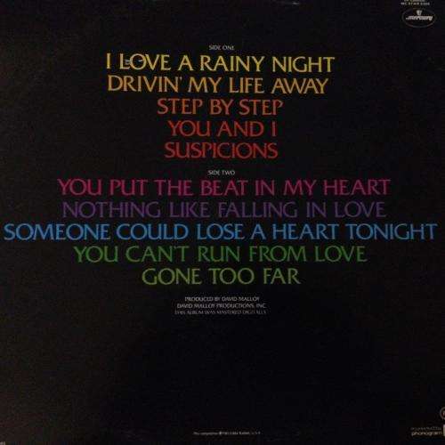 LP - Eddie Rabbit - Greatest Hits Volume II