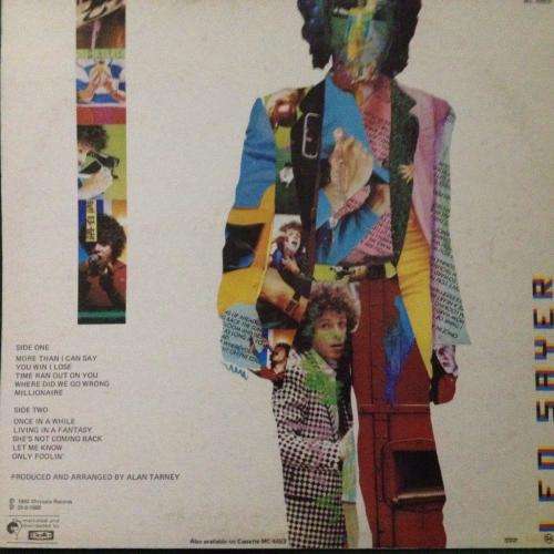 LP - Leo Sayer - Living in a Fantasy