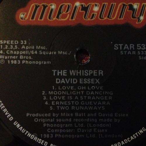 LP - David Essex - The Whisper