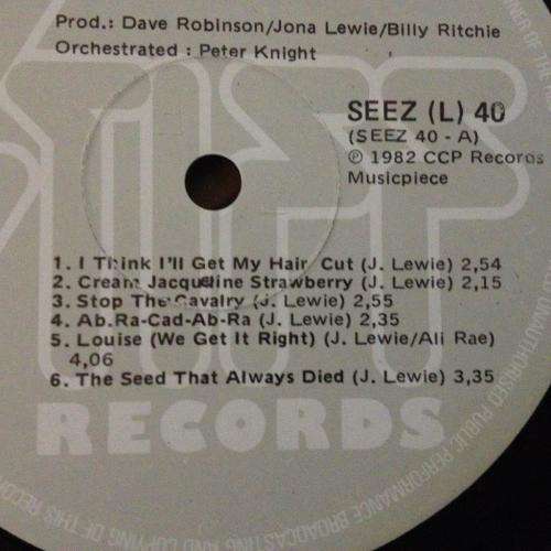 LP - Jona Lewie - Heart Skips Beat