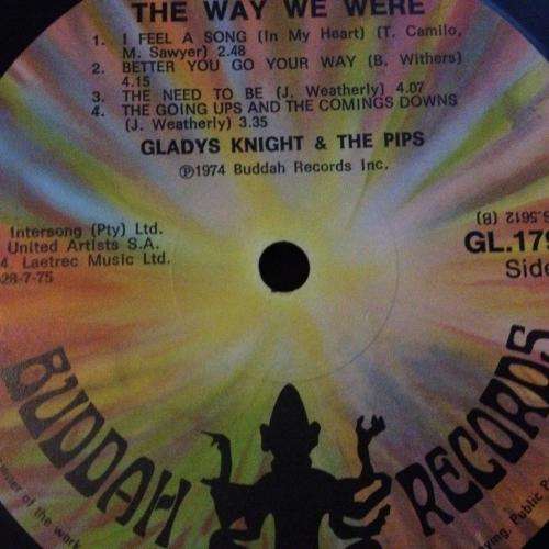 LP - Gladys Knight and the Pips - The Way We Were