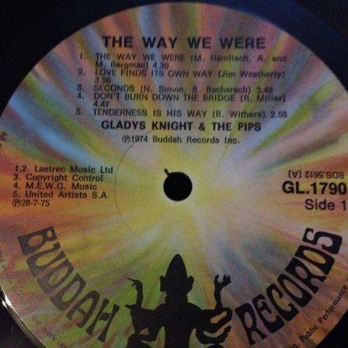 LP - Gladys Knight and the Pips - The Way We Were