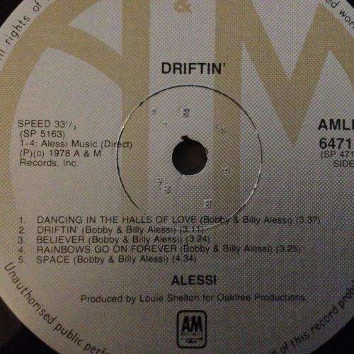 LP - Alessi - Driftin