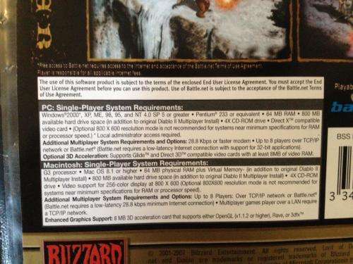 PC - Diablo II + Lord of Destruction Expansion Set