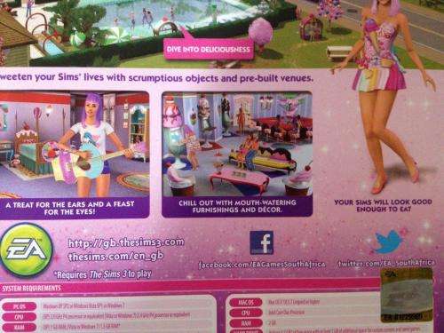 Pc -The Sims 3 - Katy Perry Sweet Treats