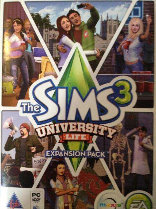 Pc -The Sims 3 - University Life Expansion Pack