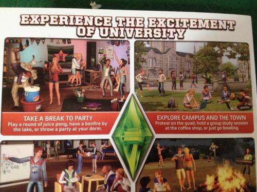 Pc -The Sims 3 - University Life Expansion Pack