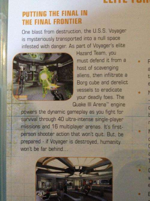 PC - Star Trek Voyager Elite Force