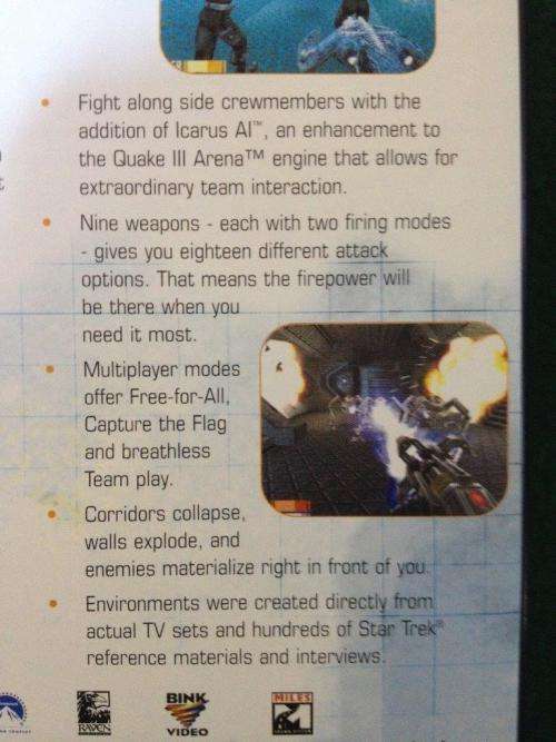 PC - Star Trek Voyager Elite Force