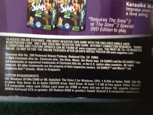 PC - The Sims 2 - Nightlife Expansion Pack