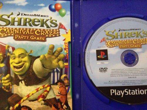 PS2 - Shrek's Carnival Craze Party Games