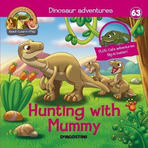 DeAgostini - Dinosaur and Friends Issue 63 Hunting With Mummy (c/w toys) new sealed