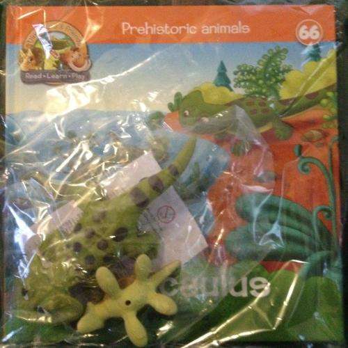 DeAgostini - Dinosaur and Friends Issue 66 Diplocaulus (c/w toys) new sealed