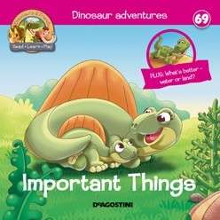 DeAgostini - Dinosaur and Friends Issue 69 Important Things (c/w toys) new sealed