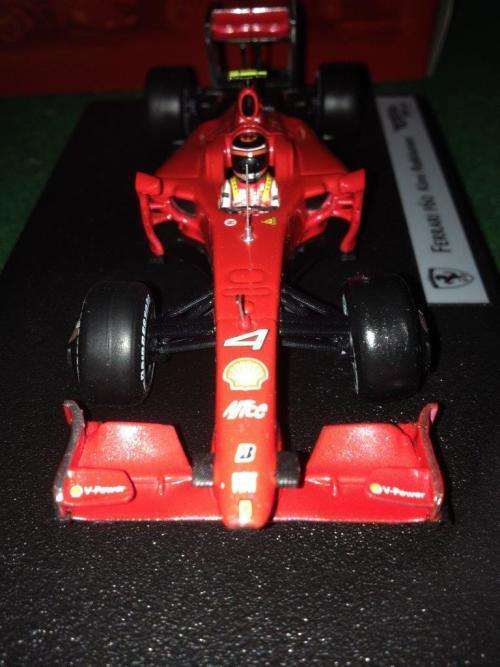 Hotwheels Racing - Pair of Ferrari`s F60 Felipe Massa & Kimi Raikkonen - 1:43 Scale