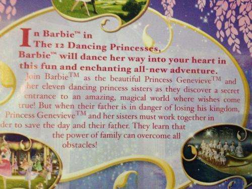 DVD - Barbie in the 12 Dancing Princesses