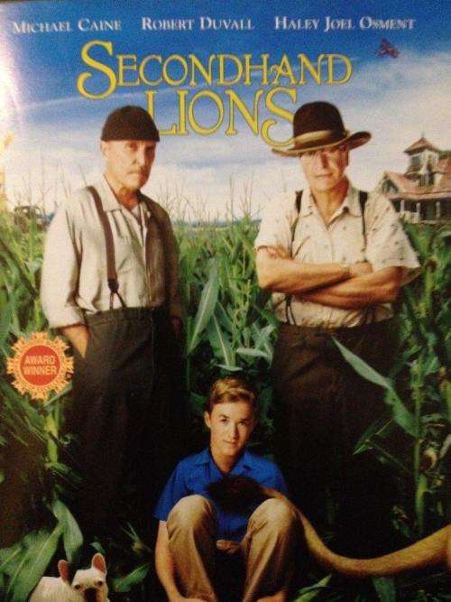 DVD - Secondhand Lions - Caine, Duval, Osment