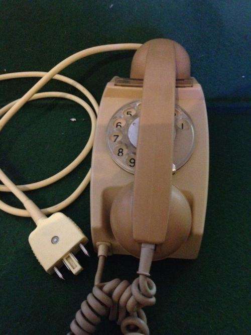 Vintage SAPO Rotary Dial Telephone