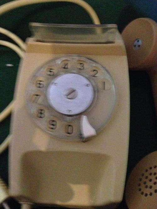 Vintage SAPO Rotary Dial Telephone