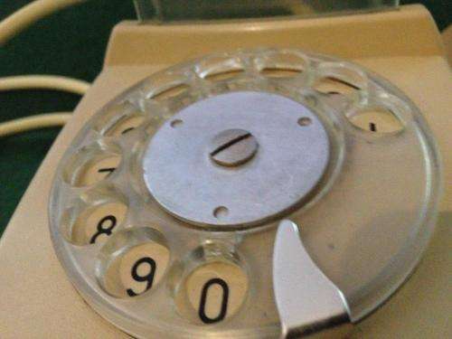 Vintage SAPO Rotary Dial Telephone