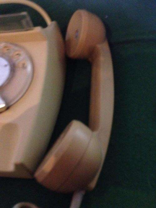 Vintage SAPO Rotary Dial Telephone