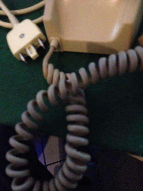 Vintage SAPO Rotary Dial Telephone
