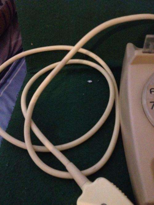 Vintage SAPO Rotary Dial Telephone