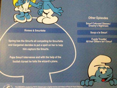 DVD - The Smurfs - Romeo & Smurfette