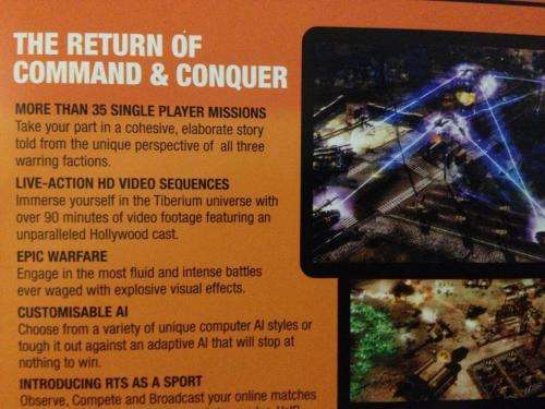 PC - Command & Conquer Tiberium Wars
